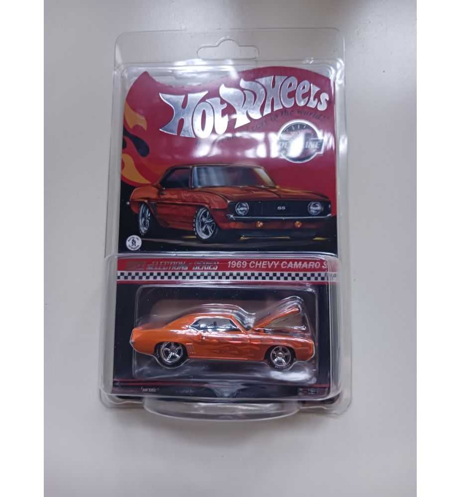 Hot Wheels RLC sELECTIONs '69 Chevy Camaro SS Orange