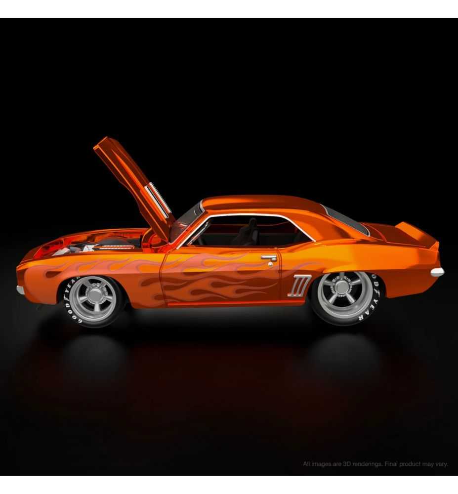Hot Wheels RLC sELECTIONs '69 Chevy Camaro SS Orange