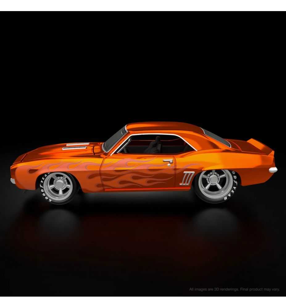 Hot Wheels RLC sELECTIONs '69 Chevy Camaro SS Orange