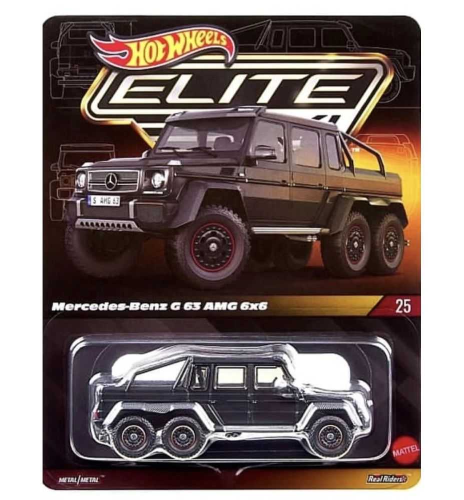 Hot Wheels RLC Elite 64 Mercedes-Benz G 63 AMG 6x6