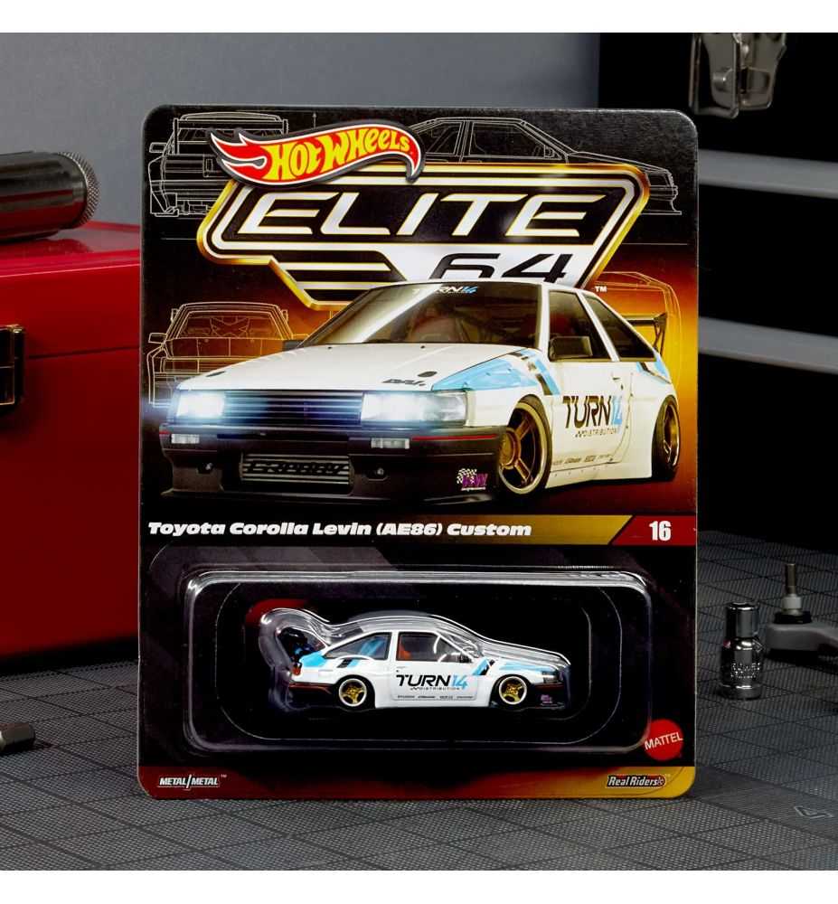 Hot Wheels RLC Elite 64 Toyota Corolla Levin (AE86) Custom