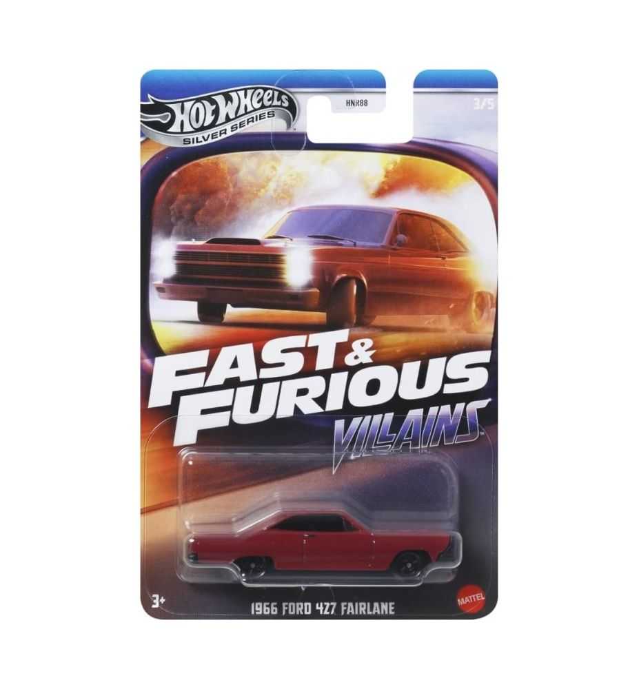 Hot Wheels Silver Series Fast & Furious Villains 1966 Ford 427 Fairlane (3/5)