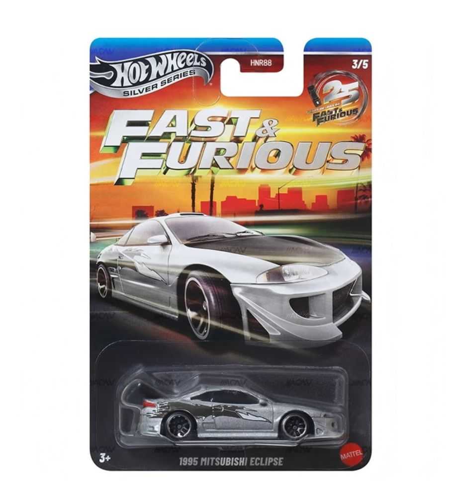 Hot Wheels Silver Series Fast & Furious 1995 Mitsubishi Eclipse (3/5)