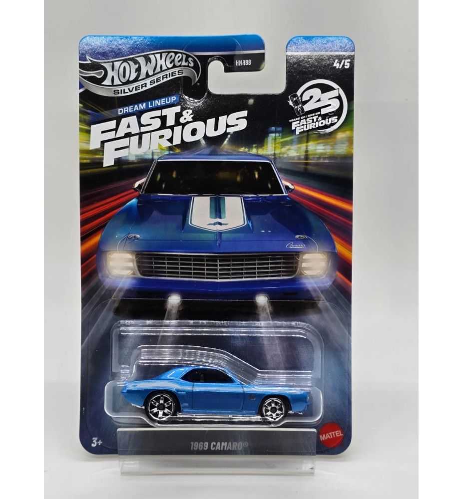 Hot Wheels Silver Series Fast & Furious Dream Lineup 1969 Camaro (4/5)