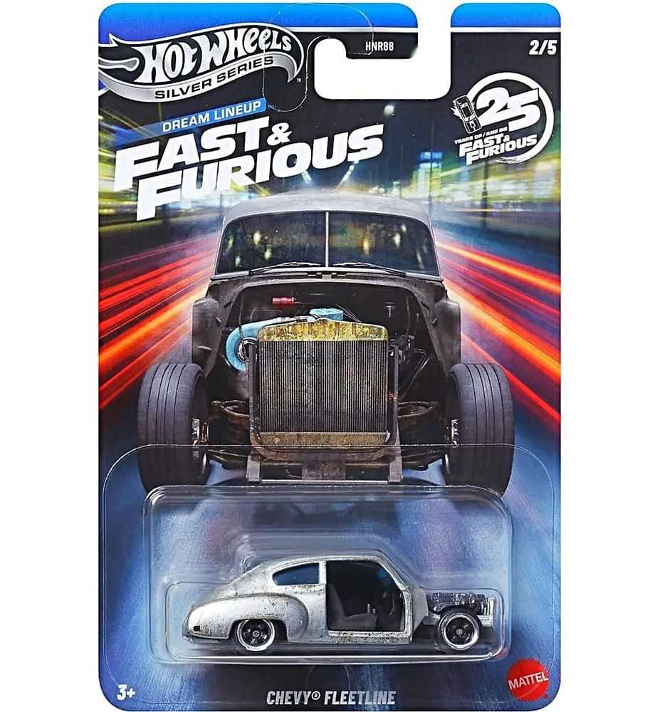 Hot Wheels Silver Series Fast & Furious Dream Lineup Chevy Fleetline (2/5)