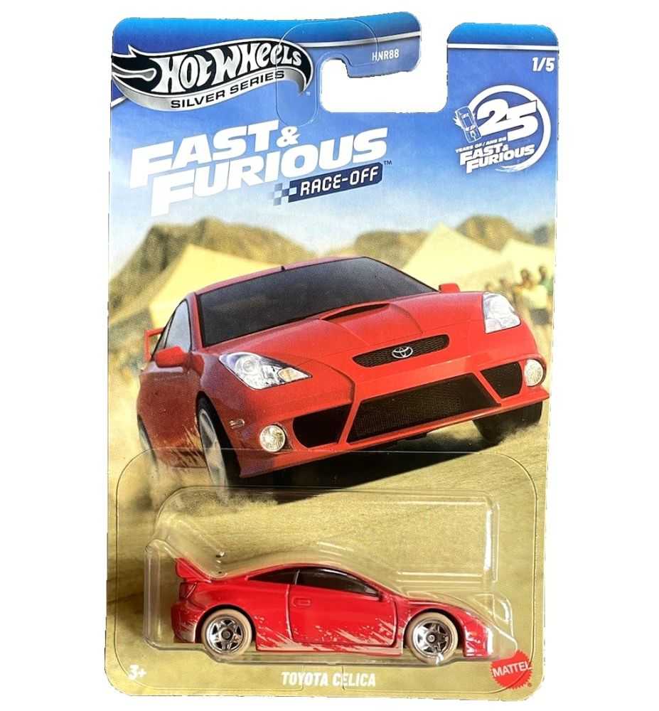 Hot Wheels Silver Series Fast & Furious Race-Off Toyota Celica (1/5)