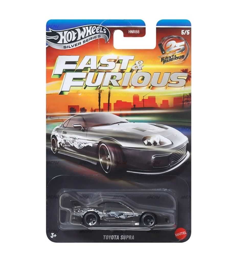 Hot Wheels Silver Series Fast & Furious Toyota Supra (5/5)