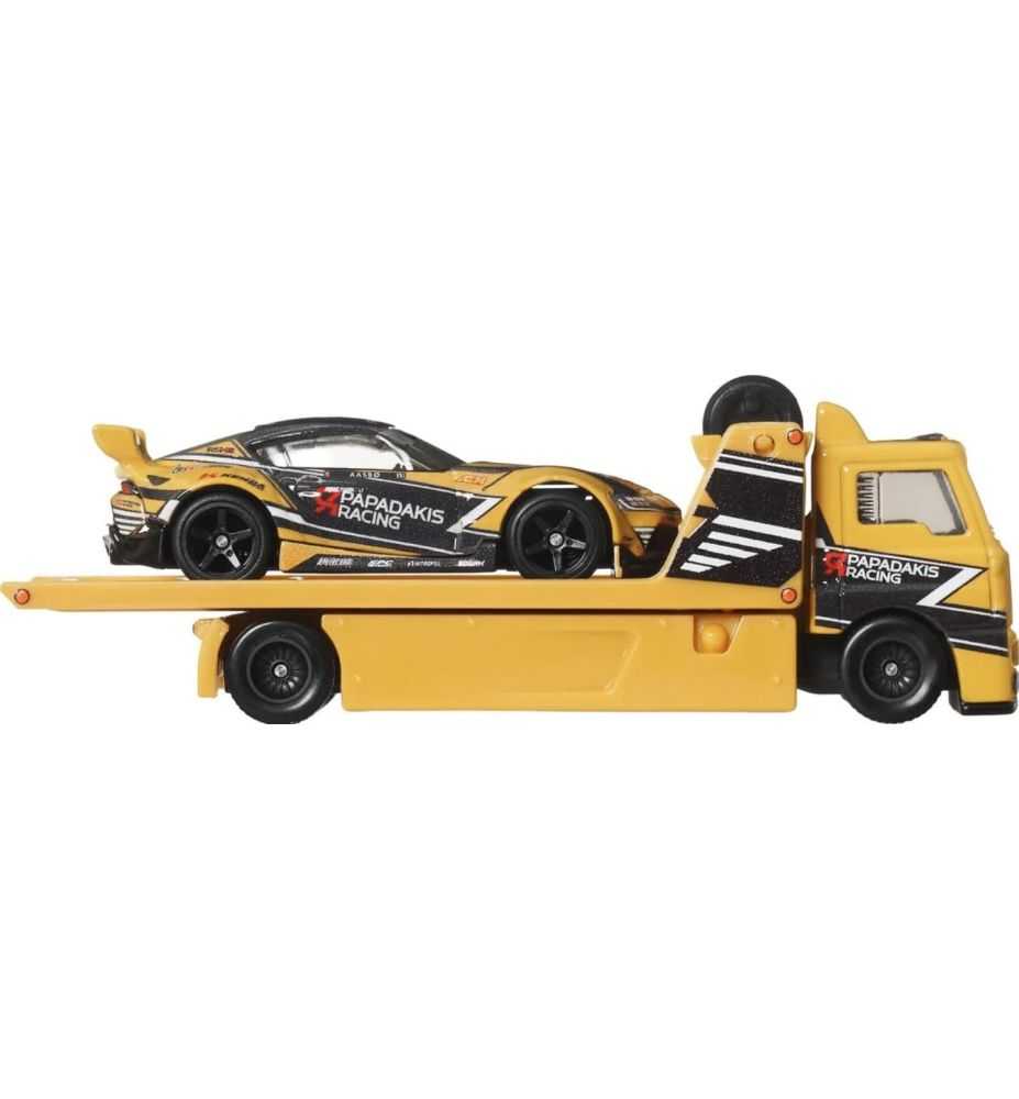 Hot Wheels Team Transport '20 Toyota GR Supra + Fleet Street