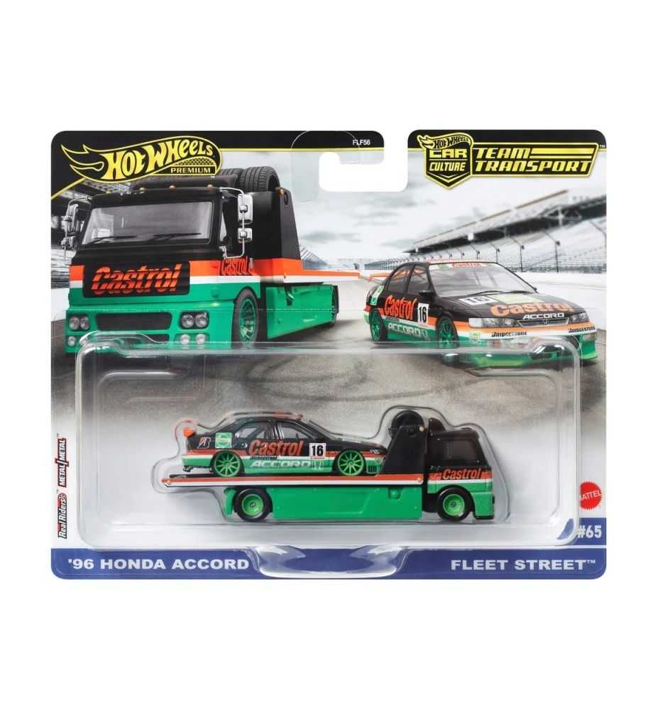 Hot Wheels Team Transport '96 Honda Accord & Fleet Street