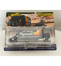 Hot Wheels Team Transport 1970 Plymouth AAR Cuda & Sakura Sprinter