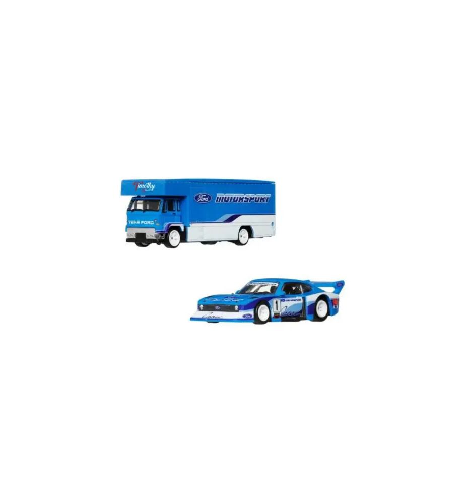Hot Wheels Team Transport Ford Capri Gr.5 + Fleet Flyer