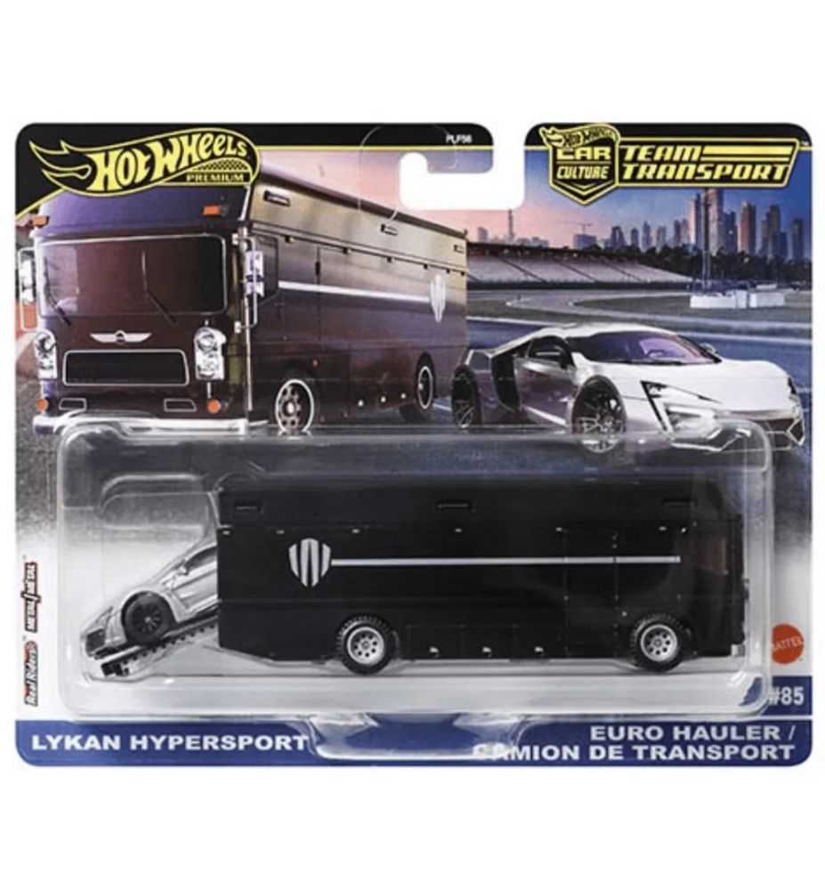 Hot Wheels Team Transport Lykan HyperSport + Euro Hauler