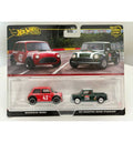 Hot Wheels Premium 2-Pack Morris Mini & '67 Austin Mini Pickup