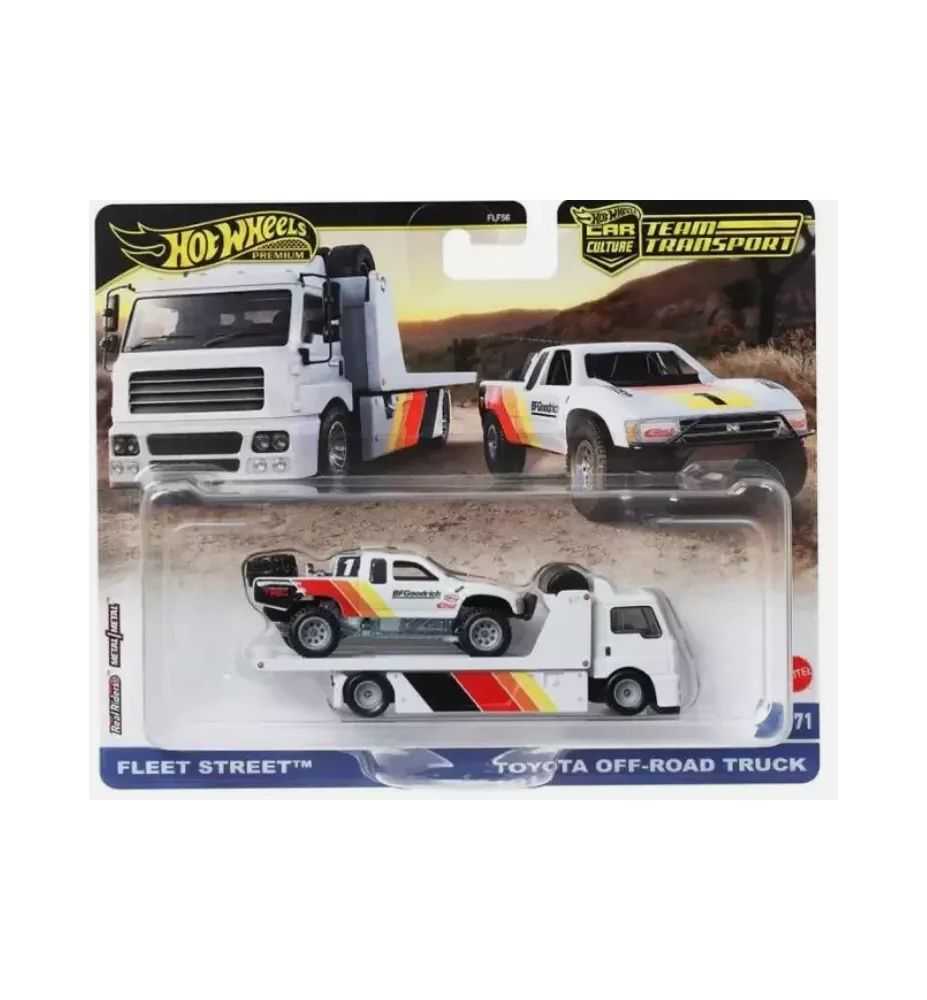 Hot Wheels Team Transport Toyota Off-Road Truck & Fleet Street #71
