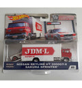 Hot Wheels Team Transport #8 Nissan Skyline HT 2000GT-X & Sakura Sprinter