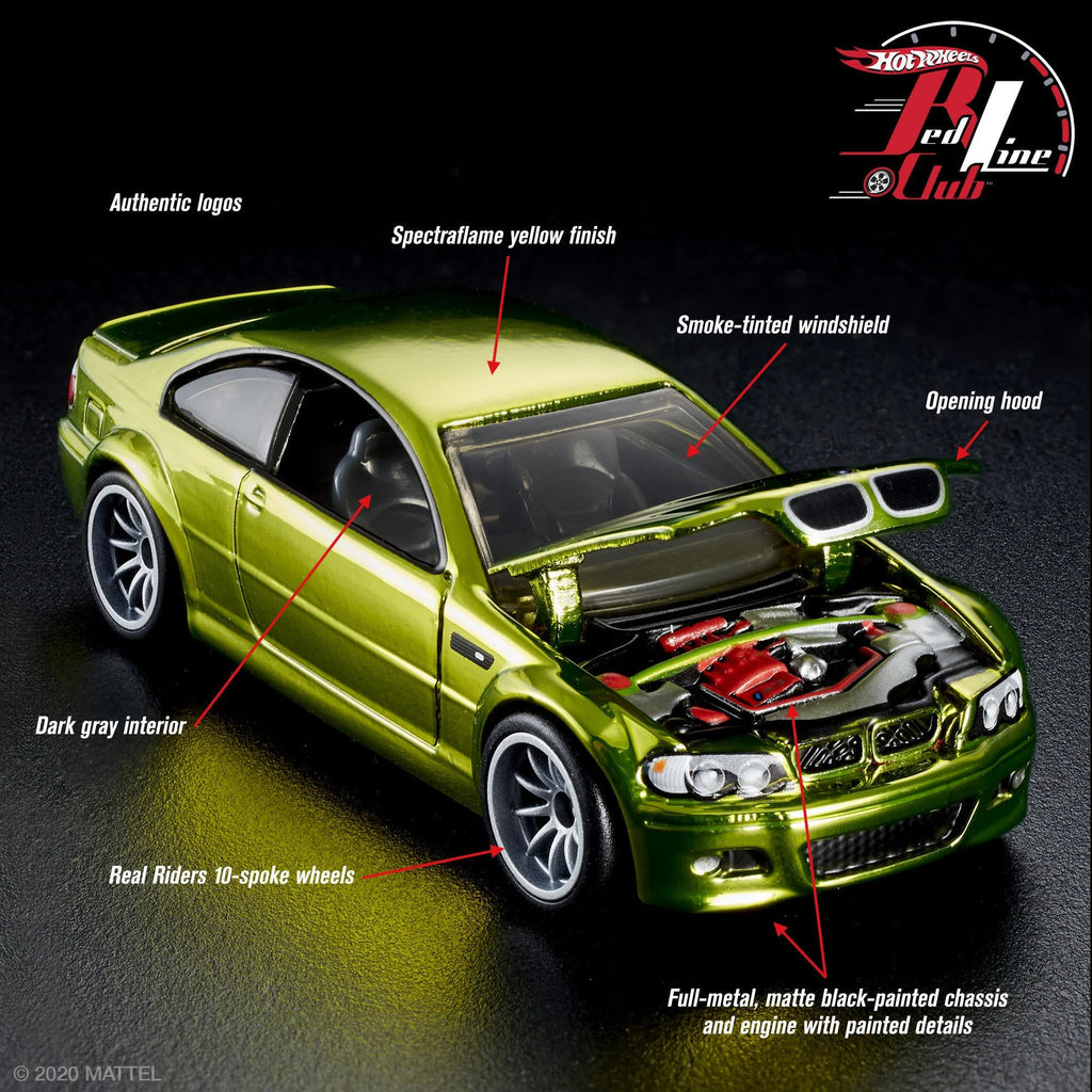 Hot Wheels RLC Exclusive 2006 BMW M3 Yellow