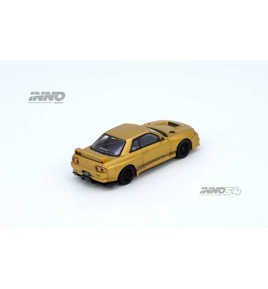 Inno64 Top Secret Nissan Skyline GT-R R32 (BNR32) Gold 650R 1:64