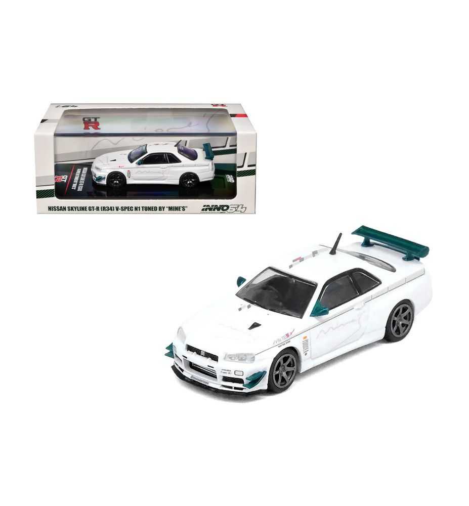 Inno64 Nissan Skyline GT-R (R34) V-Spec Tuned by Mine's 1:64