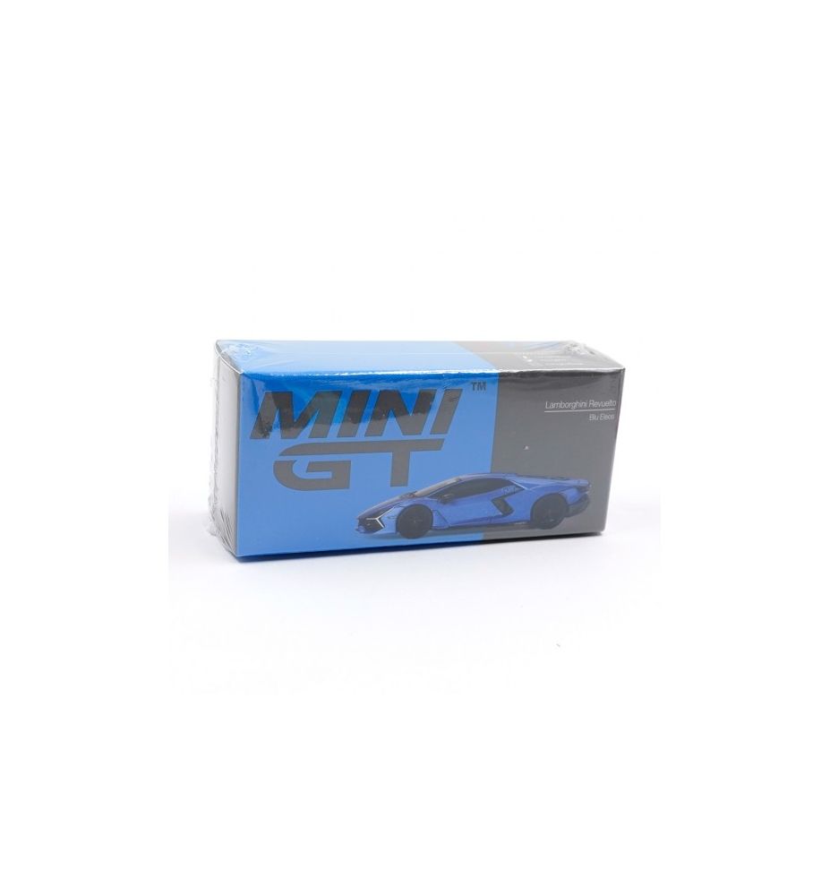 Mini GT Lamborghini Revuelto Blu Eleos 1:64