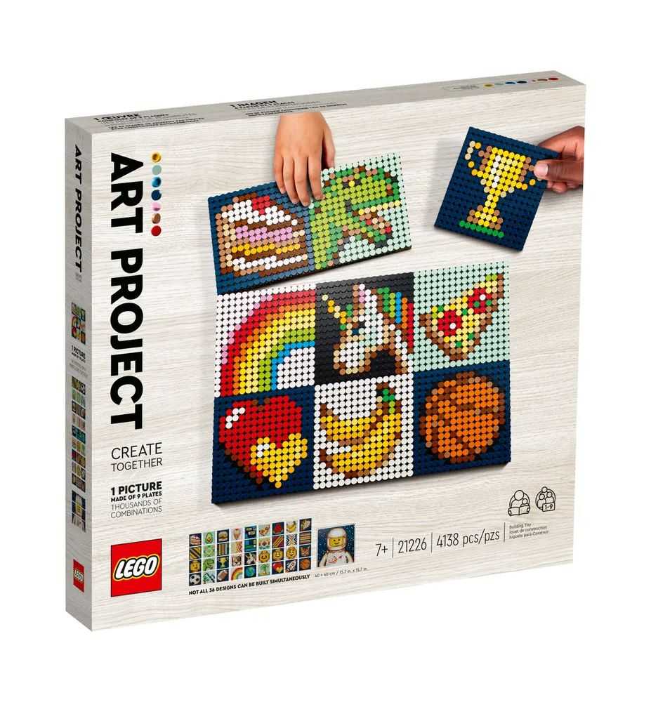 LEGO Art 21226 Art Project – Create Together