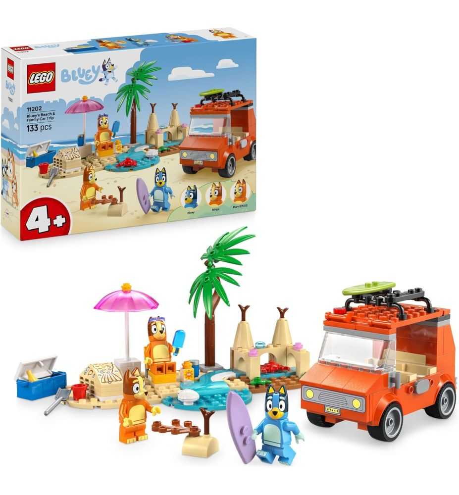 LEGO Bluey 11202 Bluey's Family Beach Trip