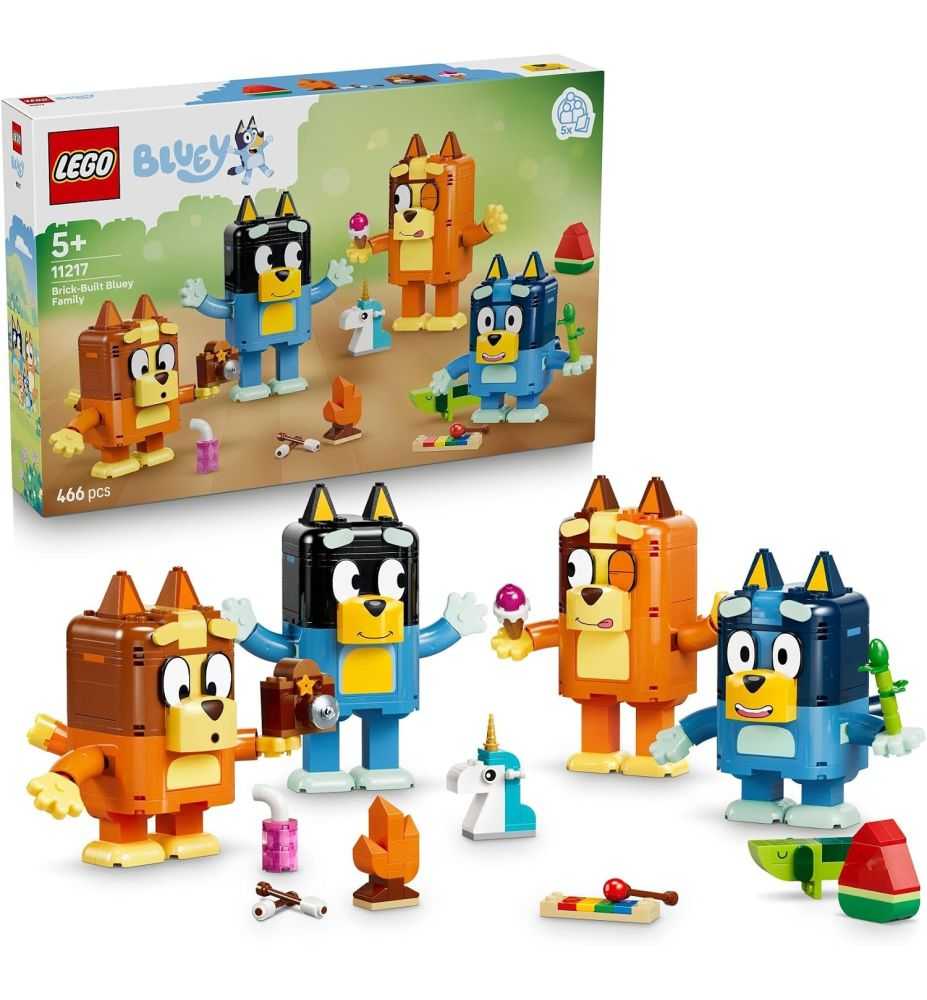 LEGO Bluey 11217 Buildable Bluey Family
