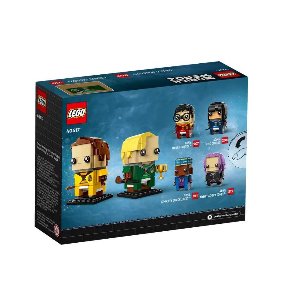 LEGO BrickHeadz 40617 Draco Malfoy & Cedric Diggory