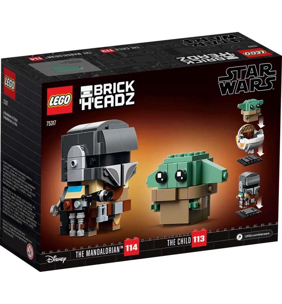 LEGO BrickHeadz 75317 The Mandalorian & The Child
