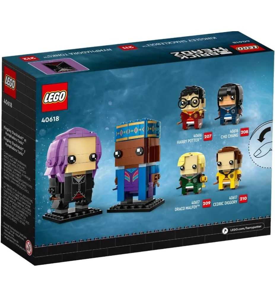 LEGO BrickHeadz 40618 Kingsley Shacklebolt & Nymphadora Tonks