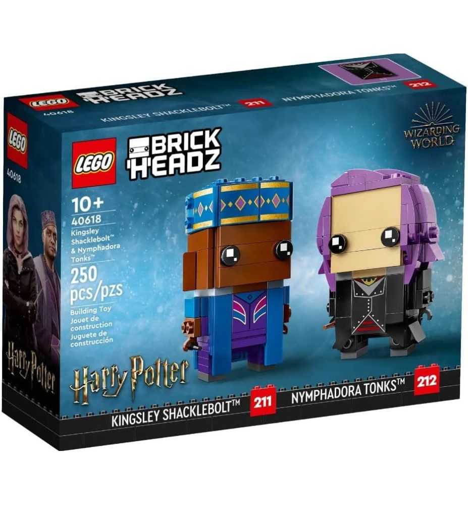 LEGO BrickHeadz 40618 Kingsley Shacklebolt & Nymphadora Tonks