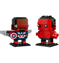 LEGO BrickHeadz 40668 Captain America & Red Hulk