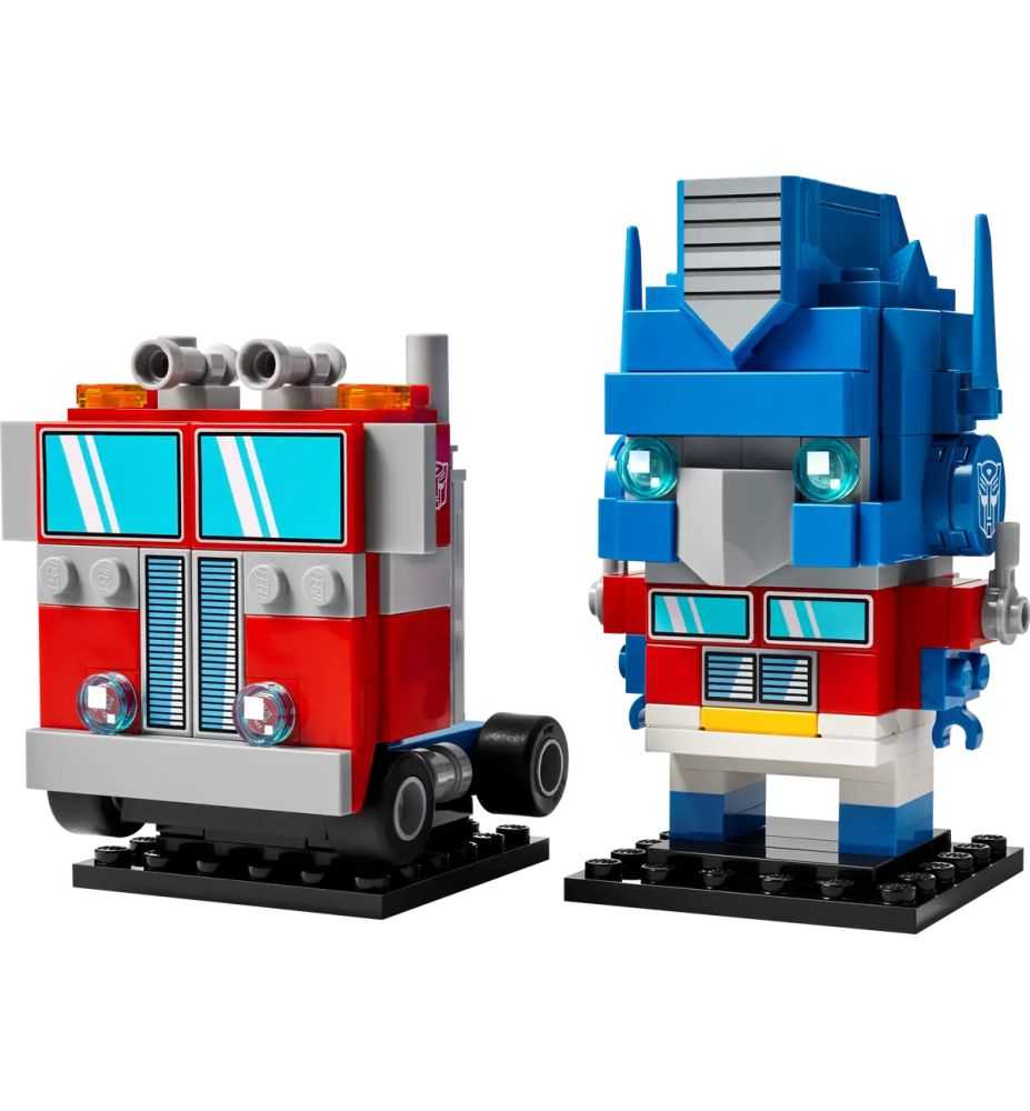 LEGO BrickHeadz 40803 Optimus Prime: Robot & Vehicle