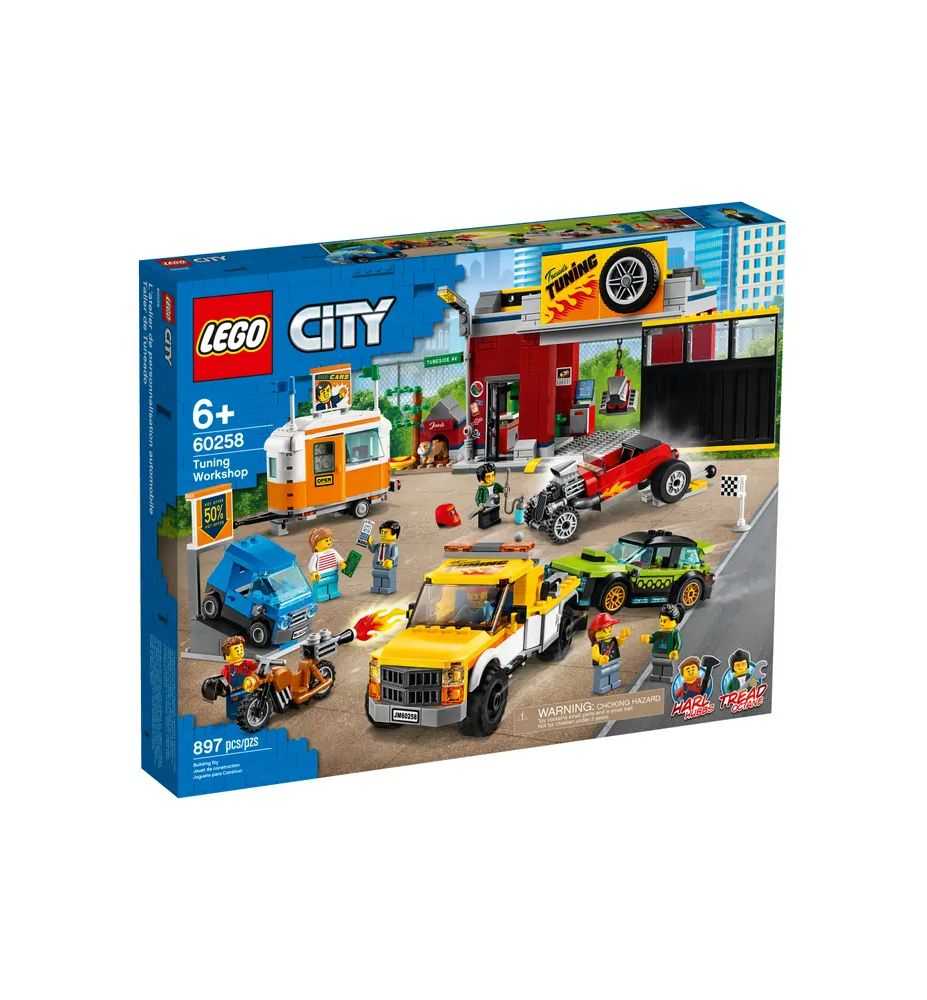 LEGO City 60258 Tuning Workshop