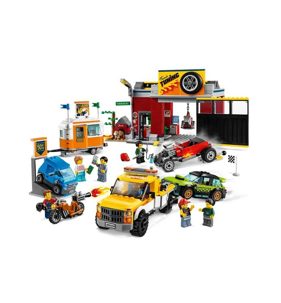 LEGO City 60258 Tuning Workshop