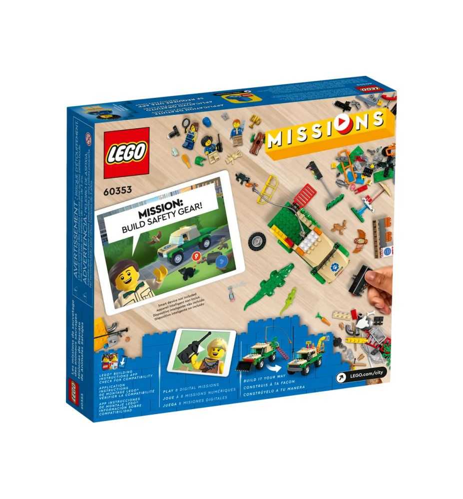 LEGO City 60353 Wild Animal Rescue Missions