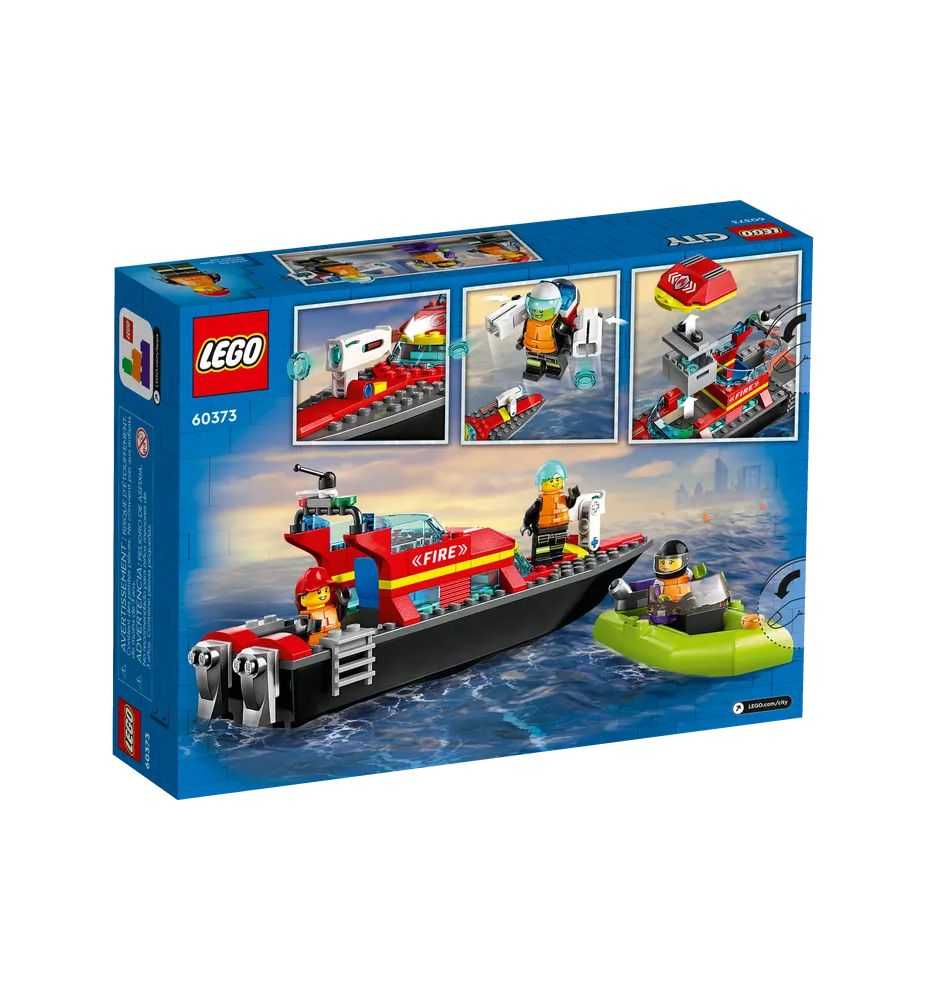 LEGO City 60373 Fire Rescue Boat