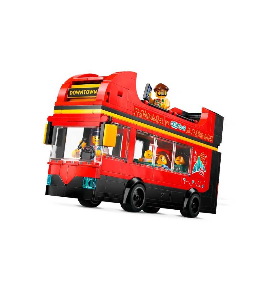 LEGO City 60407 Red Double-Decker Sightseeing Bus
