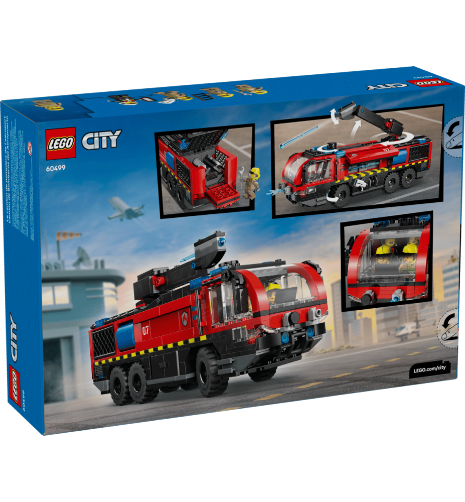 LEGO City 60499 Airport Fire Truck