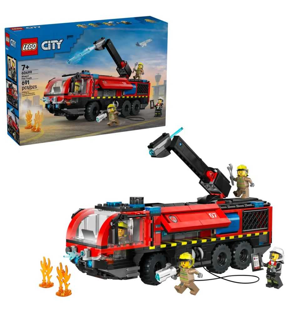 LEGO City 60499 Airport Fire Truck