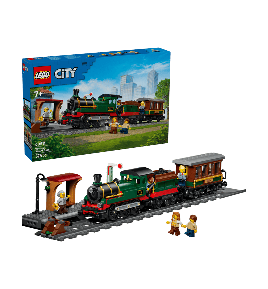 LEGO City 60511 Classic Steam Train