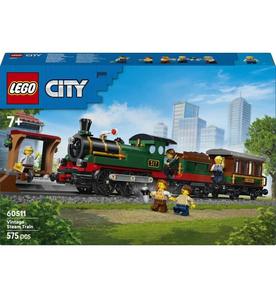 LEGO City 60511 Classic Steam Train