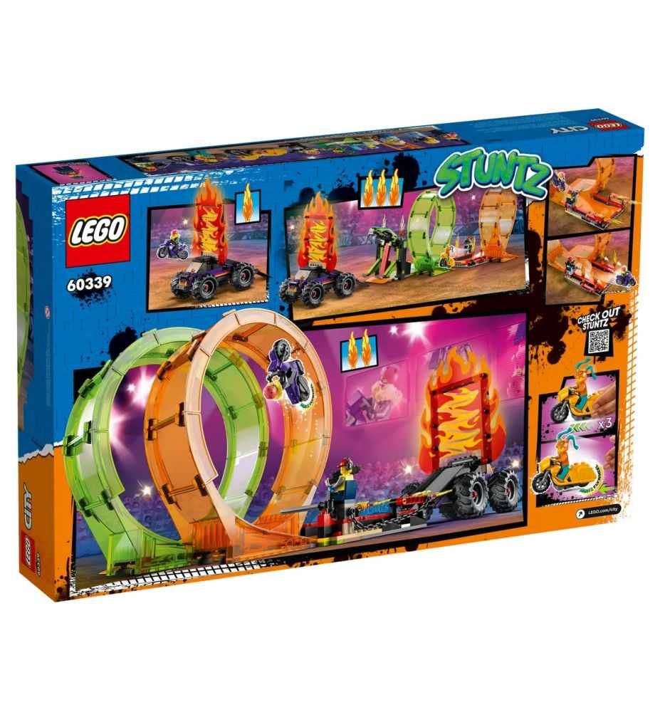 LEGO City Stuntz 60339 Double Loop Stunt Arena