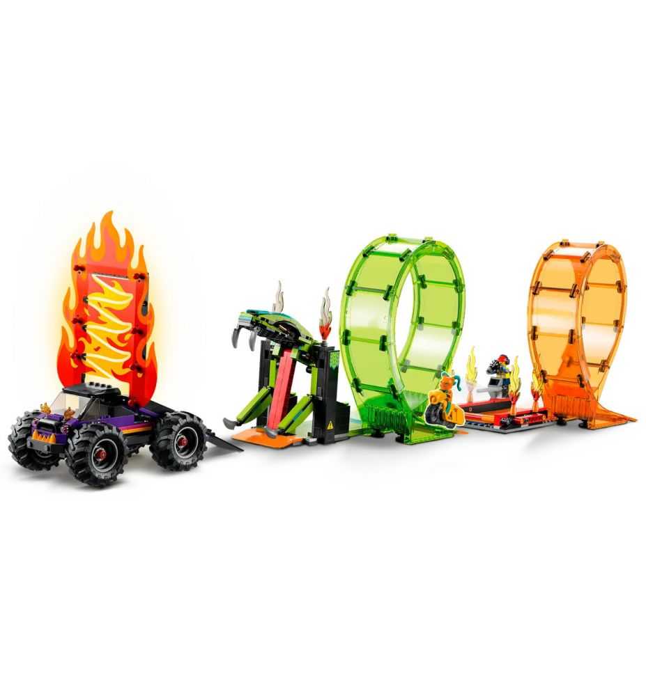 LEGO City Stuntz 60339 Double Loop Stunt Arena