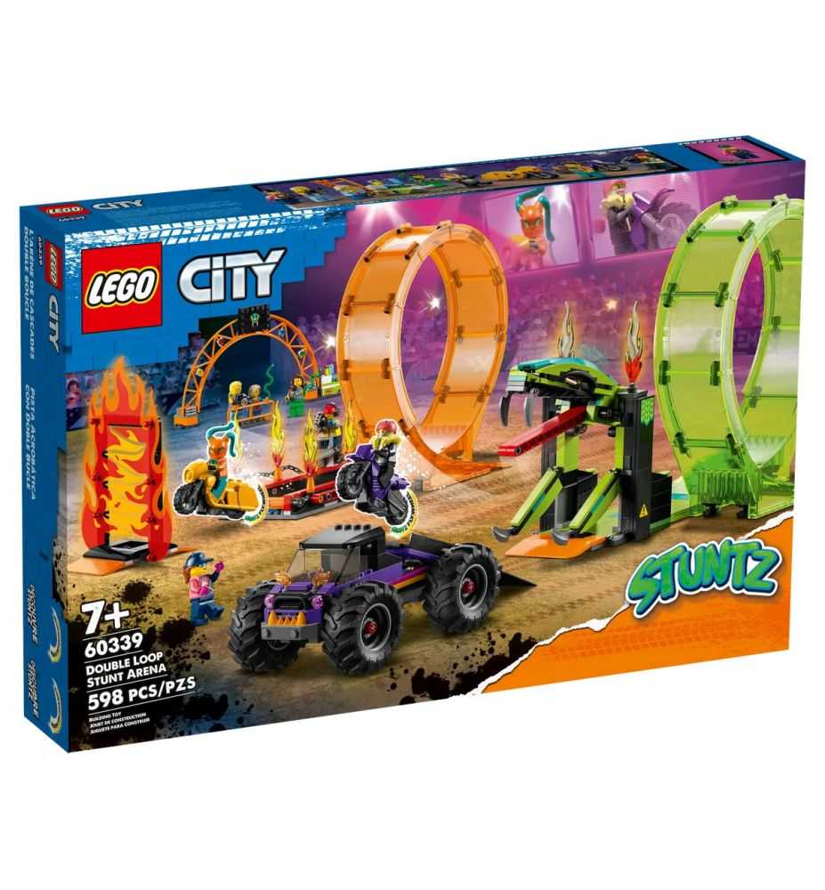 LEGO City Stuntz 60339 Double Loop Stunt Arena