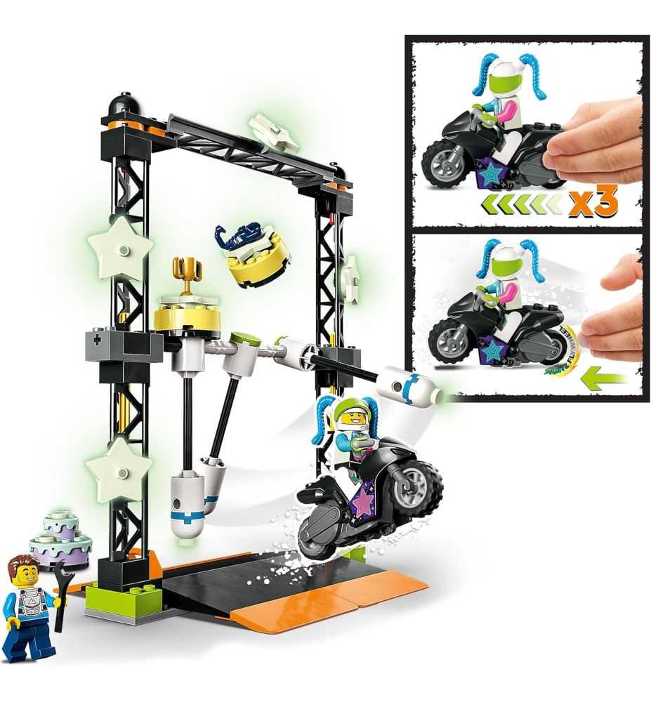 LEGO City Stuntz 60341 The Knockdown Stunt Challenge