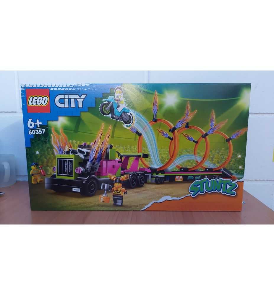 LEGO City Stuntz 60357 Stunt Truck & Ring of Fire Challenge