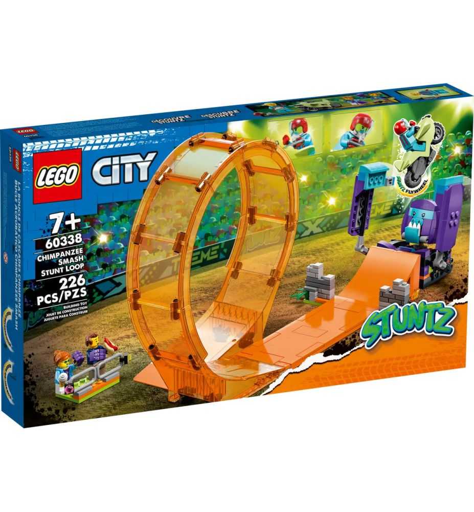 LEGO City Stuntz 60338 Chimpanzee Smash Stunt Loop
