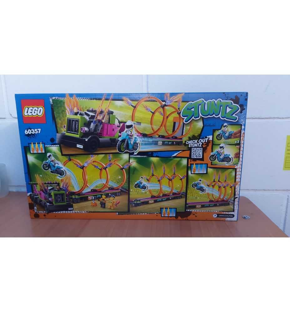 LEGO City Stuntz 60357 Stunt Truck & Ring of Fire Challenge