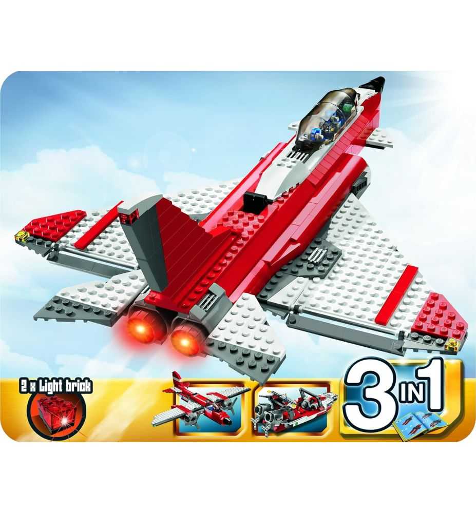 LEGO Creator 3-in-1 5892 Sonic Boom Jet