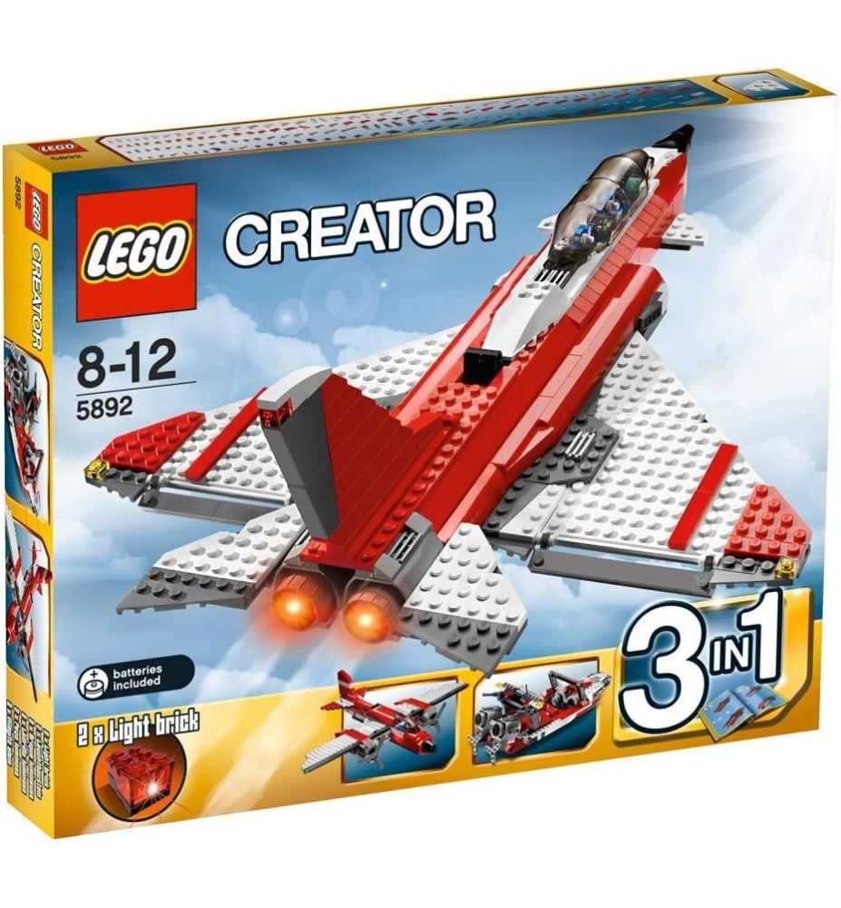 LEGO Creator 3-in-1 5892 Sonic Boom Jet